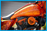 DIRTYBIRD CONCEPTS - Harley Cutting Edge Gas Tank Kit Street Glide Road Glide 2008 To 2022