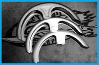 DIRTYBIRD CONCEPTS - FRONT FENDER - Harley Thick Sick Wrap Metal Front Fender 21″, 23″, 26″, 30″