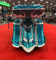 INSANE ASYLUM - SADDLE BAGS -REHAB JR BAGS 2014 AND UP (BAGS ONLY)