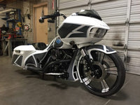 DIRTYBIRD CONCEPTS - Harley Davidson Smooth Flow Pop On Side Filler Panels 2009 To 2022