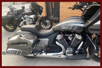 DIRTYBIRD CONCEPTS - Indian Chieftain RoadMaster Springfield Loud 8″ Audio Speaker Lids 2014 To 2021