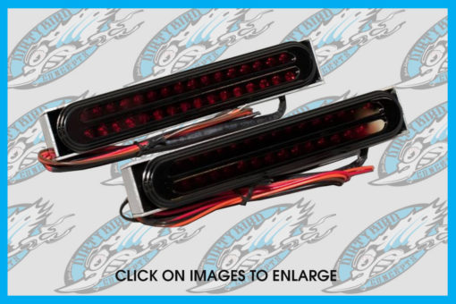 DIRTYBIRD CONCEPTS - TAIL LIGHTS -  Harley Oval Integrated LED Tail Lights | DBC019