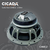 
              Cicada CH65.2v2 6.5″ COAX HORN – 2 OHM
            