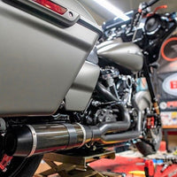 
              D&D Performance Exhaust - 2017-2023 M8 Harley Touring Bob Cat 2:1 Full Exhaust System
            