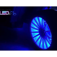 LITE THE NITE LED - (1R3) Black Out Chase Three Strip Wheel Ring Kit (9 strips)