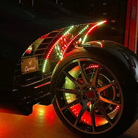 LITE THE NITE LED - (1PC) Blackout Chase Vanderhall Wheel Ring Strip kit