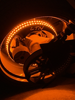 
              LITE THE NITE LED - (1R222) 2022R Black out chase two strip wheel ring kit. (6 Strips)
            