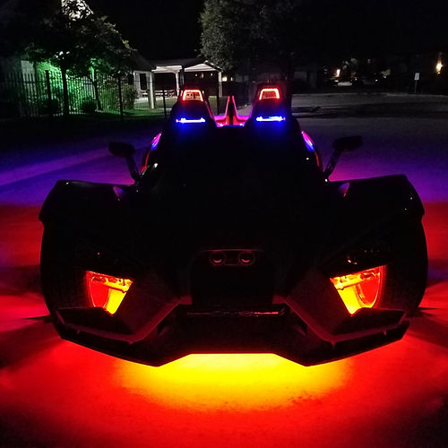 LITE THE NITE LED - (7A). Single Color Under Body Kit