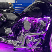 LITE THE NITE LED - (15D) Harley Cruiser Chase Kit (Blackout Strips)