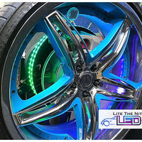 LITE THE NITE LED - (8E). Chase Wheel Ring 2' Strip kit (without Wheel Rings)