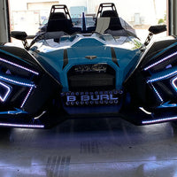 LITE THE NITE LED - (1J1) 2022 and Above S type Blackout Chase Dynamic FX Kit with wheel rings, for
