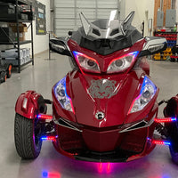 LITE THE NITE LED - (14I) 2019 and Below Clear Can Am RT Chase Kit