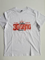 
              30 Gang Custom Kingz Apparel - Women's 30 GANG Block Tee - RED LETTERS
            