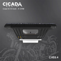 
              Cicada CX69.2 – 6X9″ COAX – 2 OHM
            