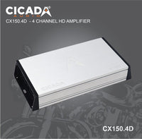 
              Cicada CX150.4D 150W X 4 AMPLIFIER
            