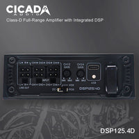 
              Cicada DSP600.4D 150W X 4 AMPLIFIER
            