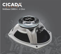 
              Cicada CM69.4 6X9′ MID-BASS – 4 OHM
            