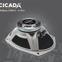 Cicada CM69.4 6X9′ MID-BASS – 4 OHM