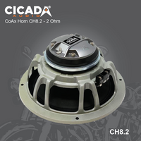 Cicada CH8.2 8″ COAX HORN – 2 OHM