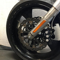 American suspension - B-62 6-PISTON MONOBLOCK BRAKE CALIPERS, FOR 13" ROTOR - BLACK CONTRAST