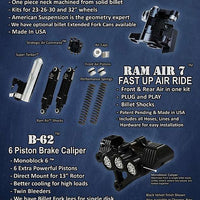 AMERICAN SUSPENSION - Softail Bolt On Big Wheel kit for 26 or FAT 23 Wheel- 2000-2017