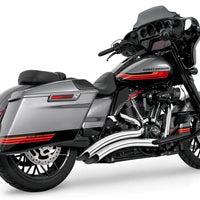 FREEDOM PERFORMANCE EXHAUST - HARLEY TOURING SHARP CURVE RADIUS SCALLOP CUT 1995-PRESENT PART#: HD00228