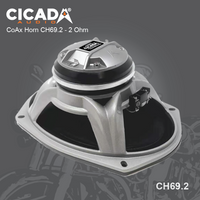 Cicada CH69.2 6X9″ COAX HORN – 2 OHM