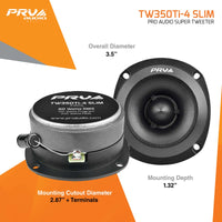 
              PRV TW350TI-4 SLIM (PAIR)
            