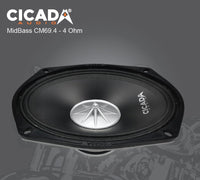 
              Cicada CM69.4 6X9′ MID-BASS – 4 OHM
            