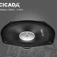 Cicada CM69.4 6X9′ MID-BASS – 4 OHM