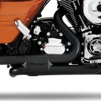 Rinehart Racing - SLIMLINE DUALS SYSTEM WITH SLIP-ON MUFFLERS FOR HARLEY TOURING