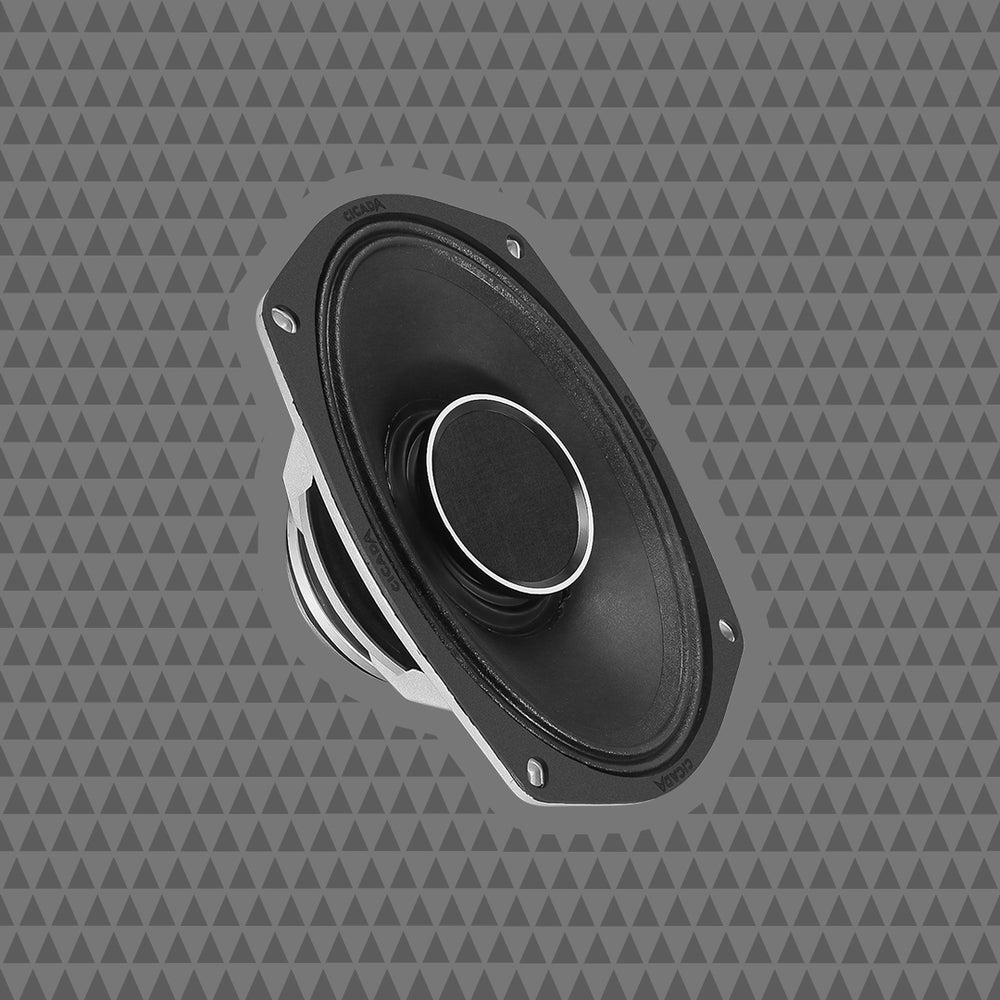 CICADA AUDIO CH69.4W 6×9-INCH COAXIAL HORN SPEAKERS – 4Ω