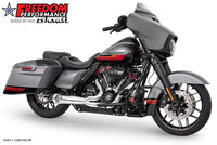 
              FREEDOM PERFORMANCE EXHAUST - HARLEY TOURING 2-INTO-1 TURNOUT/SIDEDUMP FULL SYSTEM BUNDLE (FPE STOCK CHECK) PART#: HD00847
            