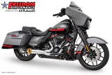 FREEDOM PERFORMANCE EXHAUST - HARLEY TOURING 2-INTO-1 TURNOUT/SIDEDUMP FULL SYSTEM BUNDLE (FPE STOCK CHECK) PART#: HD00847