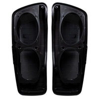 Metra - SPEAKER LIDS - DUAL 6x9 SADDLEBAG LIDS FOR 2014 AND UP HARLEY DAVIDSON- Metra BC-HDD6X9-2