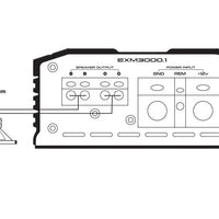 DB Drive Euphoria EXM3000.1 Amplifier