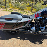 CYLENT CYCLES - Rear Kit - Stretched CVO Aggressor Bags (Rear End Kit)