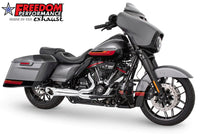 
              FREEDOM PERFORMANCE EXHAUST - HARLEY TOURING 2-INTO-1 TURNOUT/SIDEDUMP FULL SYSTEM BUNDLE (FPE STOCK CHECK) PART#: HD00847
            