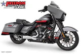 FREEDOM PERFORMANCE EXHAUST - HARLEY TOURING 2-INTO-1 TURNOUT/SIDEDUMP FULL SYSTEM BUNDLE (FPE STOCK CHECK) PART#: HD00847