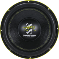 
              Ground Zero GZHW 30XSPL-D1 30 cm / 12″ high quality SPL subwoofer
            