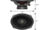 
              BOSS Audio BHD98 Saddlebag Kit 6"x9" saddlebag speakers for select 1998-2013 Harley-Davidson Road Glide and Street Glide models
            