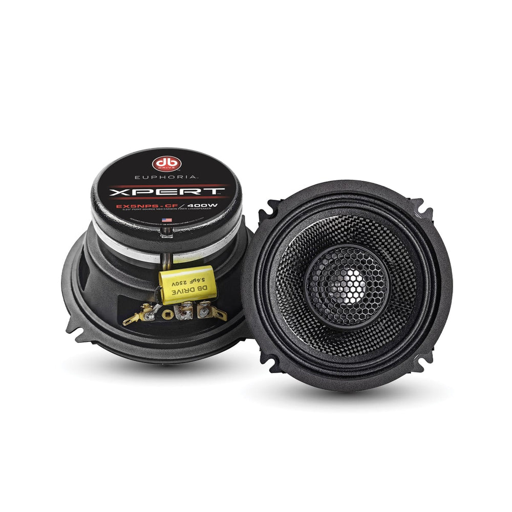 DB Drive Euphoria XPERT -﻿  EX5NPS-CF - 5.25” Point Source NEO Carbon Fiber Loudspeaker