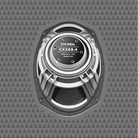 CICADA AUDIO CXX69 COAXIAL SPEAKERS 6X9" (2Ω AND 4Ω)