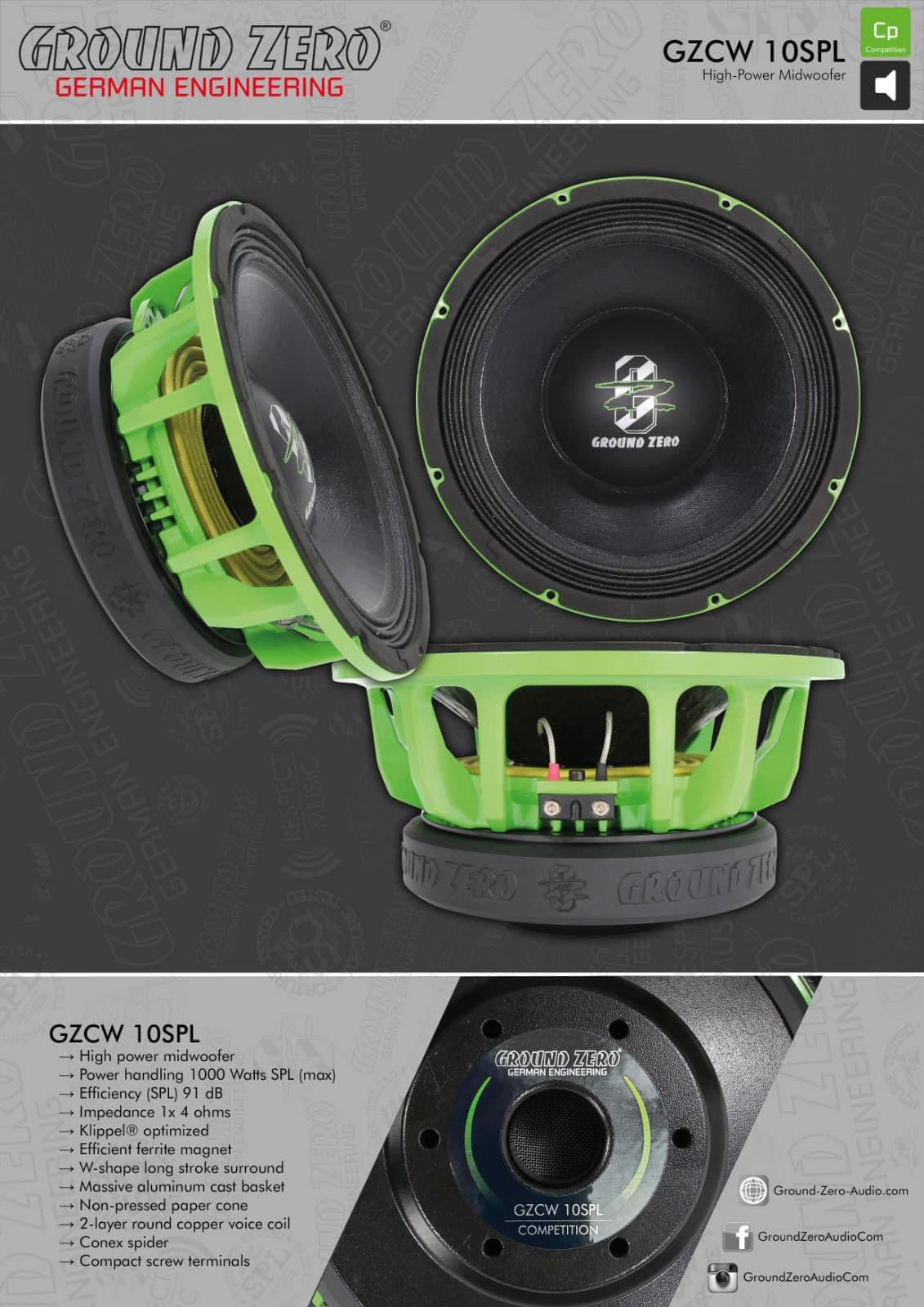 Ground Zero Audio Systems for Motorsports| Mavericks Online