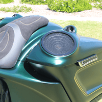 SPEED BY DESIGN - SPEAKER LIDS - 2014 AND UP - Twisted 8 Speaker Lids