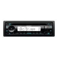 
              Sony - Head Unit - RADIO - MEXM72BT- Sony Marine CD Receiver w / BT / NFC / Dual USB, Pandora / SXM Ready
            