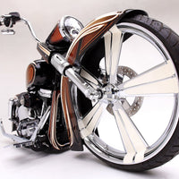 DIRTYBIRD CONCEPTS - FRONT FENDER- Harley Softail Front Fender El Chingon  26″