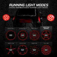 
              XKGLOW - REAR MOTOTURNZ PRO SERIES LED TURN SIGNAL INSERTS FOR HARLEY DAVIDSON MOTORCYCLE
            