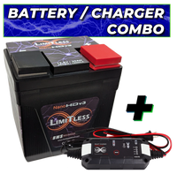 
              LIMITLESS LITHIUM - BATTERIES - Nano-HDv3 / Power sports Battery (Under the seat replacement)
            