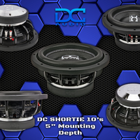 DC Audio Shortie - 10" Shallow Subwoofer